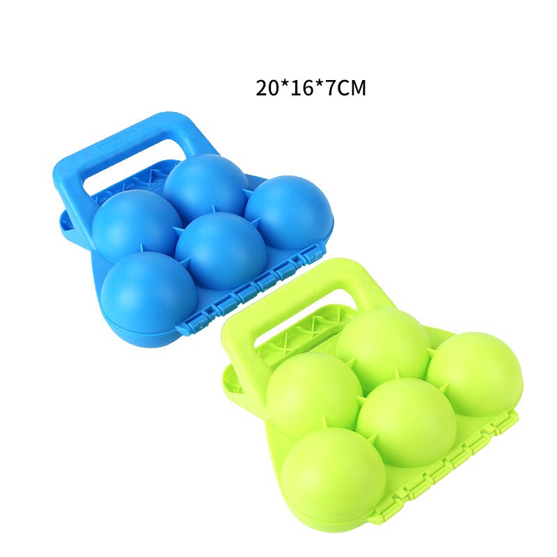 1 Pc Bella Anatra A Forma di Palla di Neve Creatore Della Clip Dei Bambini Da Neve Inverno All'aperto Sabbia Della Muffa Strumento Creativo Divertimento All'aria Aperta e Sport di Colore della miscela: 0007 1 pc