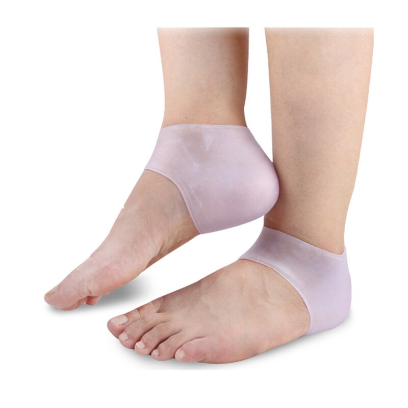 Silicone Schoenen Inlegzolen Pads Gel Kussens Hak Inserts Spur Pijn Relief Binnenzool Schoen Accessoires Effen Semelle