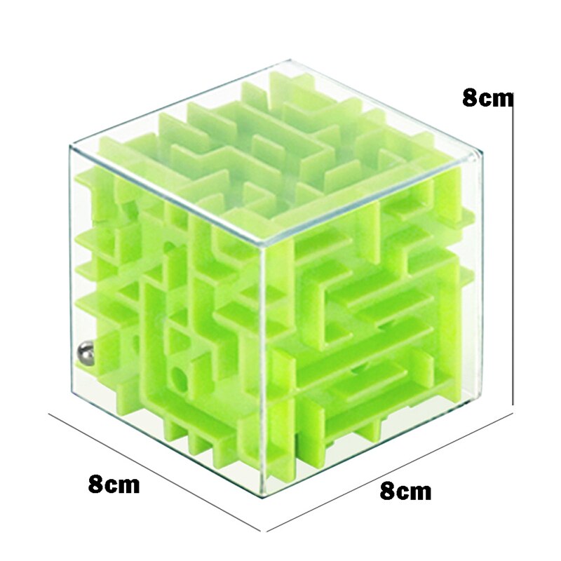 3D Mini Speed Cube Maze Magic Cube Puzzle Game Cubos stress relief cube Toys Labyrinth Rolling Ball Toys For Chilren Adult