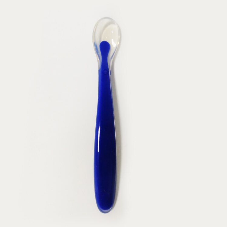 Fda Zachte Siliconen Babyvoeding Lepel, Siliconen Lepel Voor Baby-4 Stuks Per Set