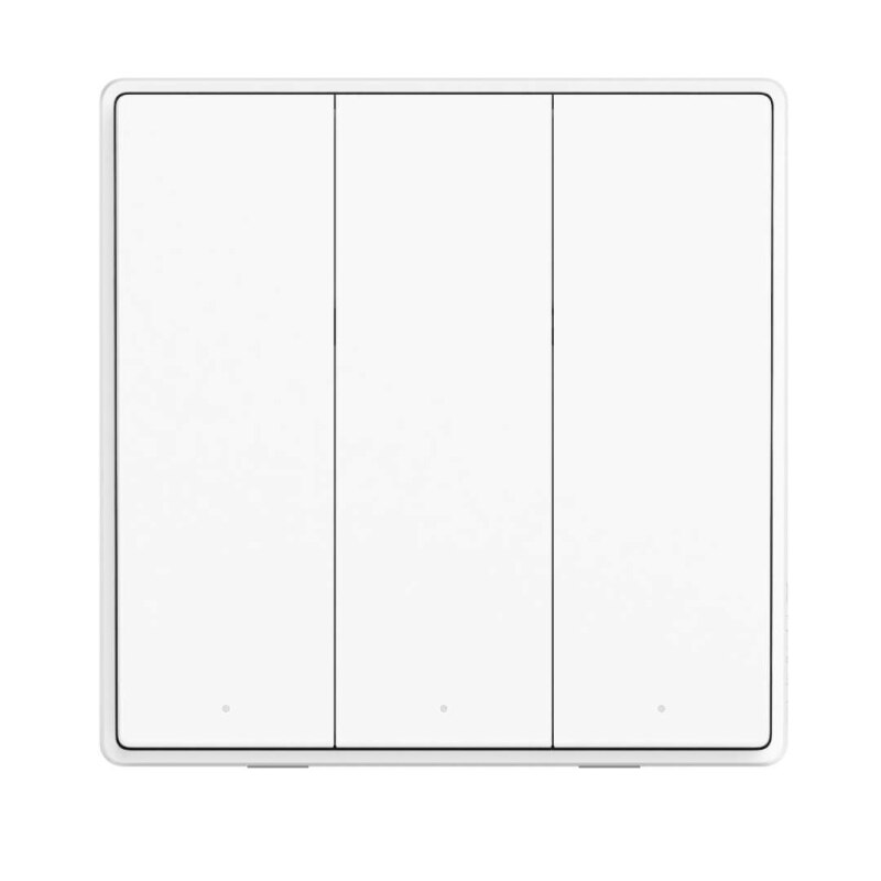Aqara Mijia Zigbee interrupteur mural intelligent D1 interrupteur de télécommande sans fil Via l'application Smartphone pour Xiaomi Mijia maison intelligente