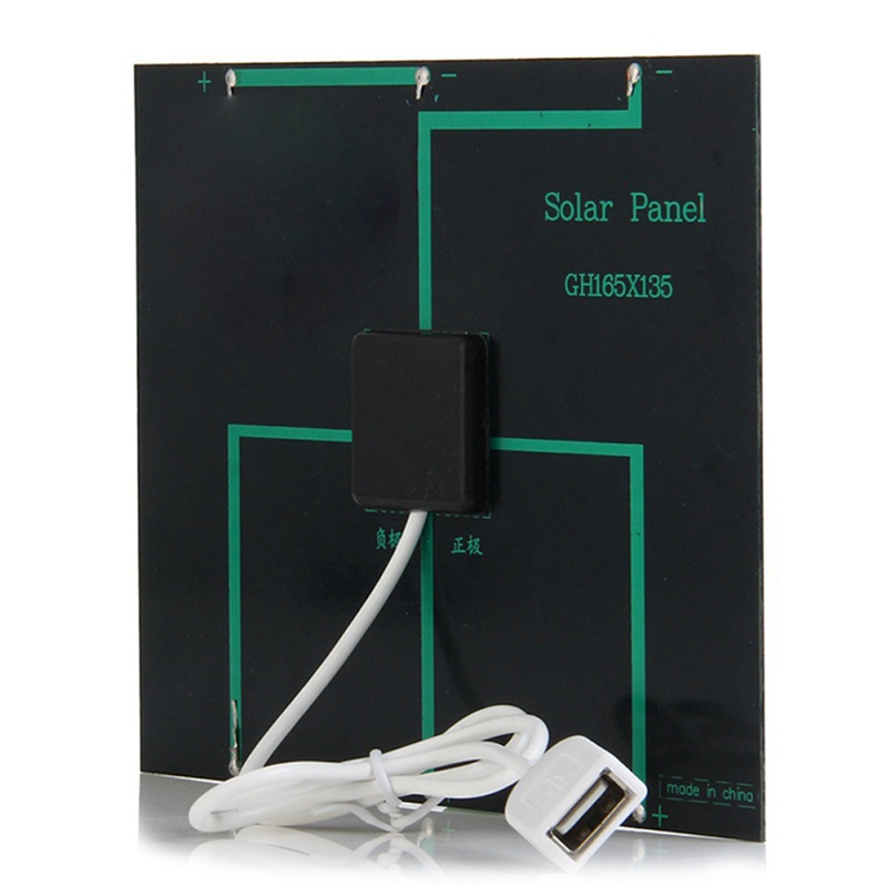 Portable 6V 3.5W 580MA Solar Panel Socket Battery USB Charger For Iphone 4 4S 5 6 Phone Mp3 Mp4 Pad Tablet