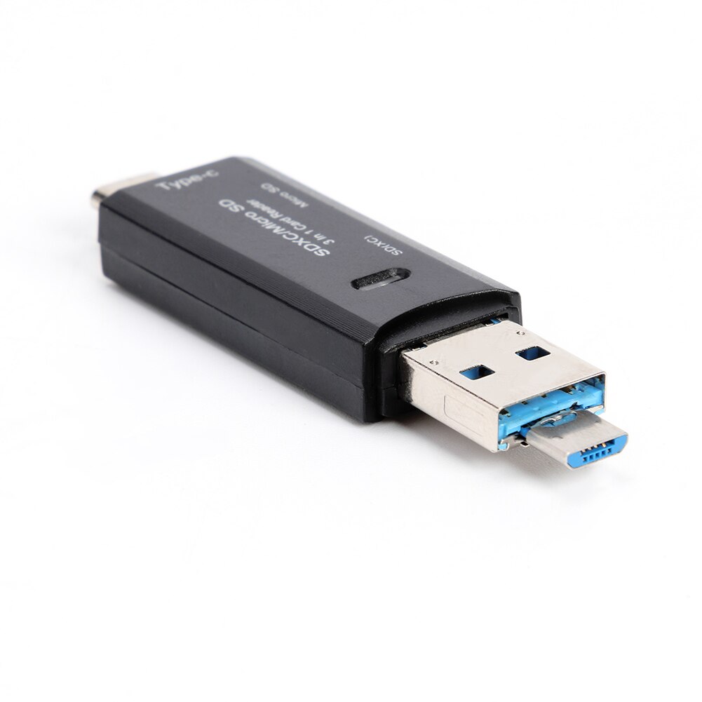 Usb Otg Header Type C&MicroUSB & USB 3 In 1 OTG Card Reader High-... – Grandado