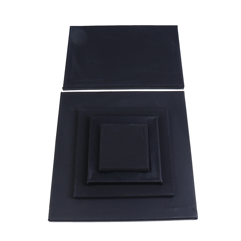 Blank Square Artist Canvas For Oil Painting Wooden Board Frame For Primed Oil Acrylic Paint 1pc