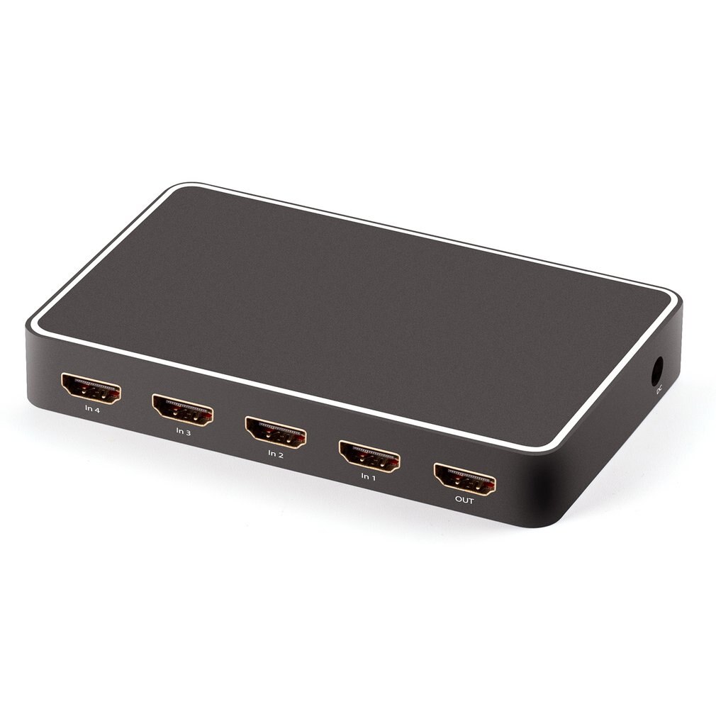 Hdmi Switcher High Defintion Five In One Out 5X1 4K/60Hz Switch Charging With Usb Port Support Remote Wakeup