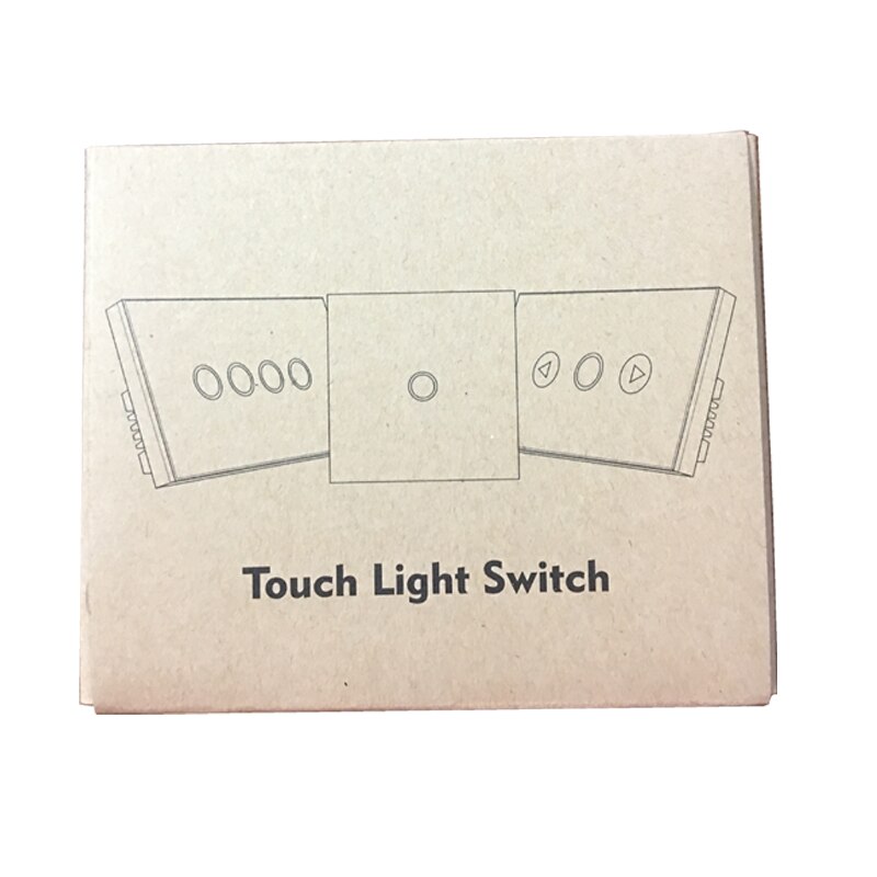 Aseer, au/Us Standard Broadlink Draadloze Smart Home Afstandsbediening Dimmer Wifi Muur Light Touch Screen Switch 500W, 110V-240V