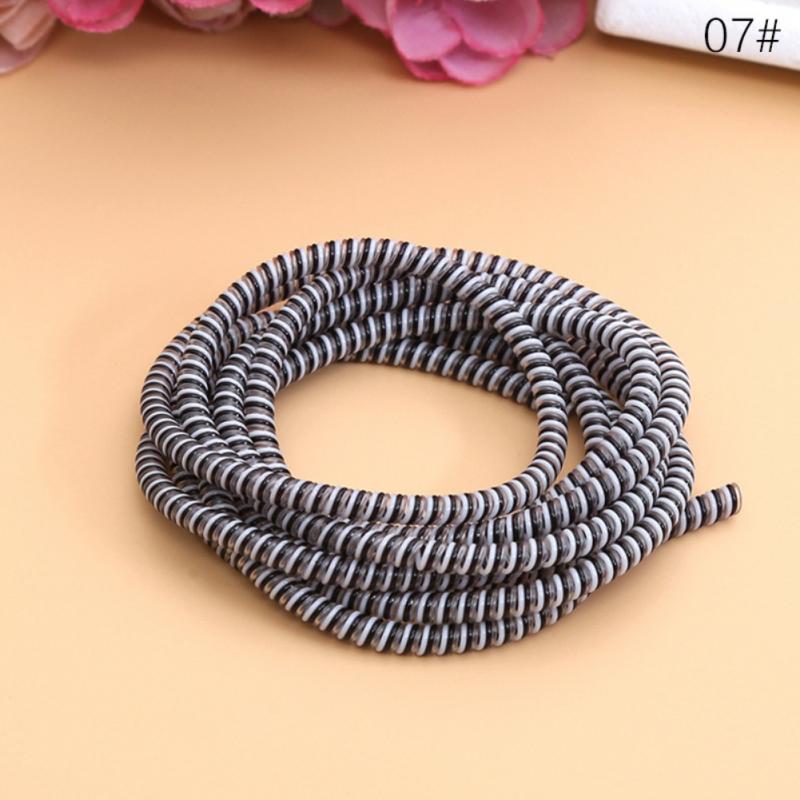 Protector de Cable de carga para soporte de Cable de teléfonos, cubierta de Cable, Clip bobinador para cargador USB, organizador de cables de gestión 10/2/1pc: 07 1pcs