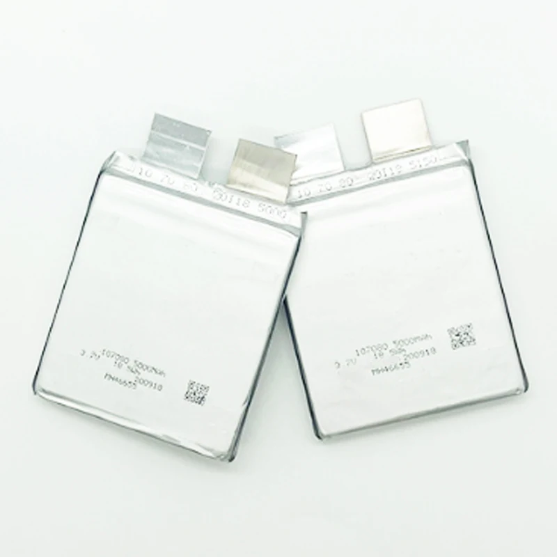 2 uds 3,7 V 107080-5000mAh soldadura DIY 2S 3S batería para arranque de coche, herramienta eléctrica, soldador por puntos 117080-5300mAh 35C-70C