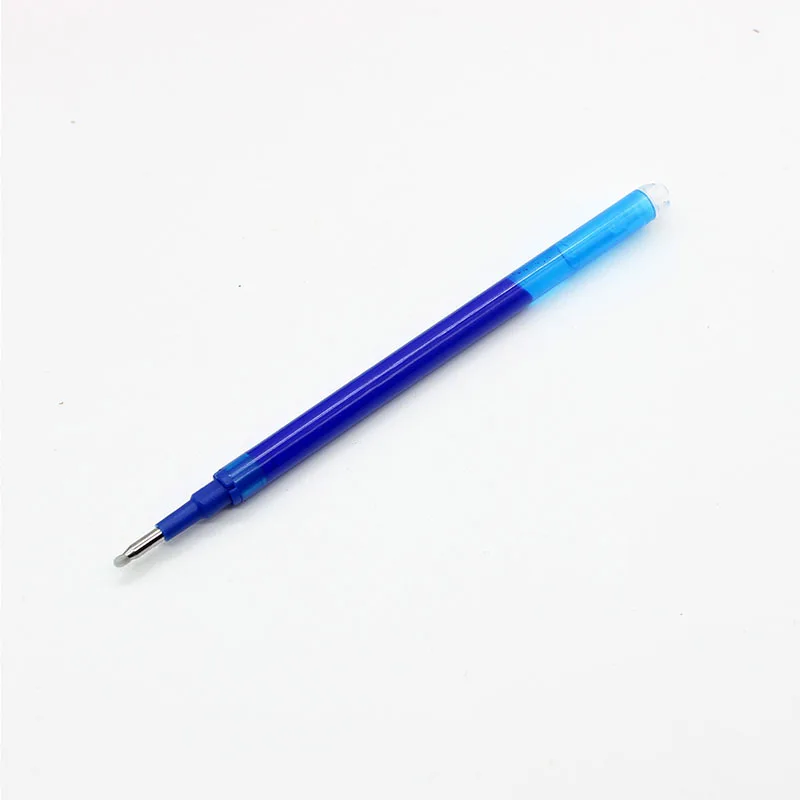 5Pcs/20Pcs Erasable Gel Pen Refill Replacement Office School Writing Stationery Accessory Black/Blue/Red Ink Erasable Pen Refill: Light Grey / Multi-Colored