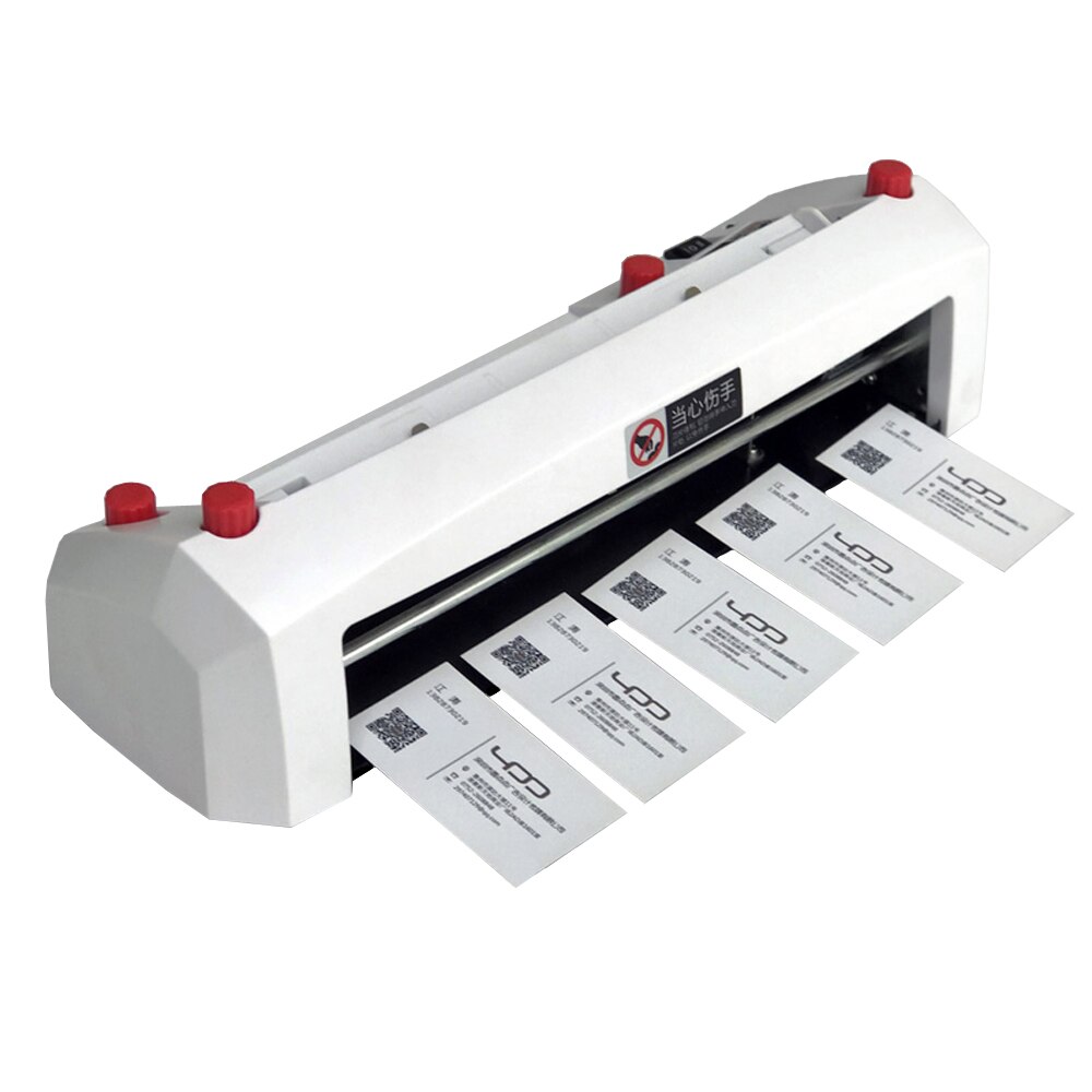 Automatische Name Karte Slitter Name Karte Cutter A4 Größe Visitenkarte Schneiden Maschine Cut Karte Maschine 90*54mm spezifikationen