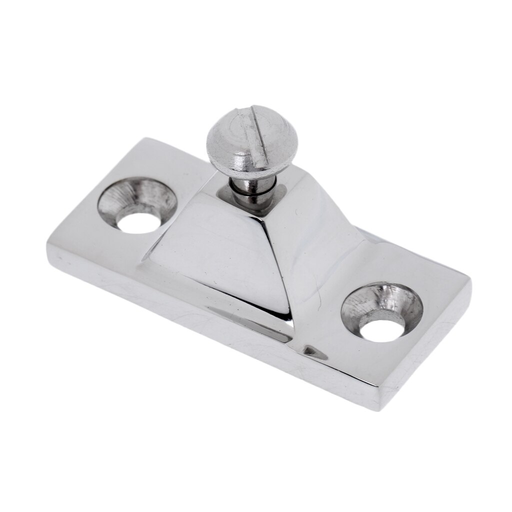 2x Marine Stainless Steel Deck Hinge Side Mount for Bimini Boat Canopy Tops