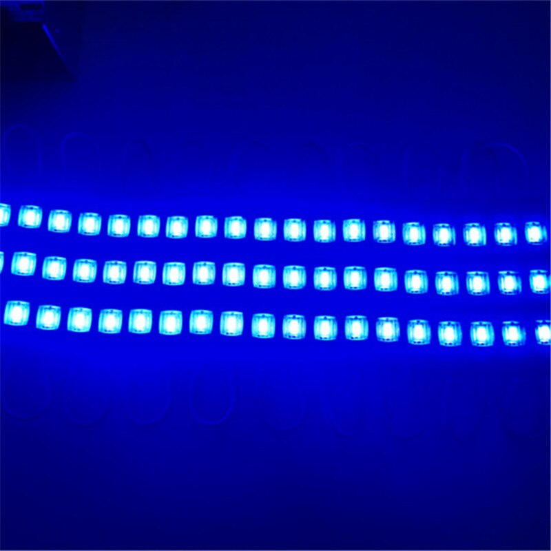 10 stücke LED-modul Injektion 5730 DC12V 3 LEDs Wasserdichten draussen-licht Hintergrundbeleuchtung für Werbetafel weiß, verrotten, blau, grün hoch Lumen