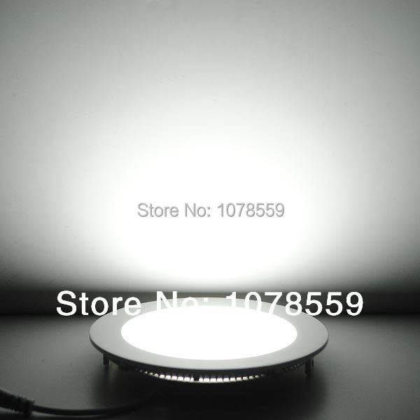 Panel de luces led de 12W, chip Epistar, 960lm, Blanco cálido/blanco, redondo, suspendido, SMD, 85-265V,