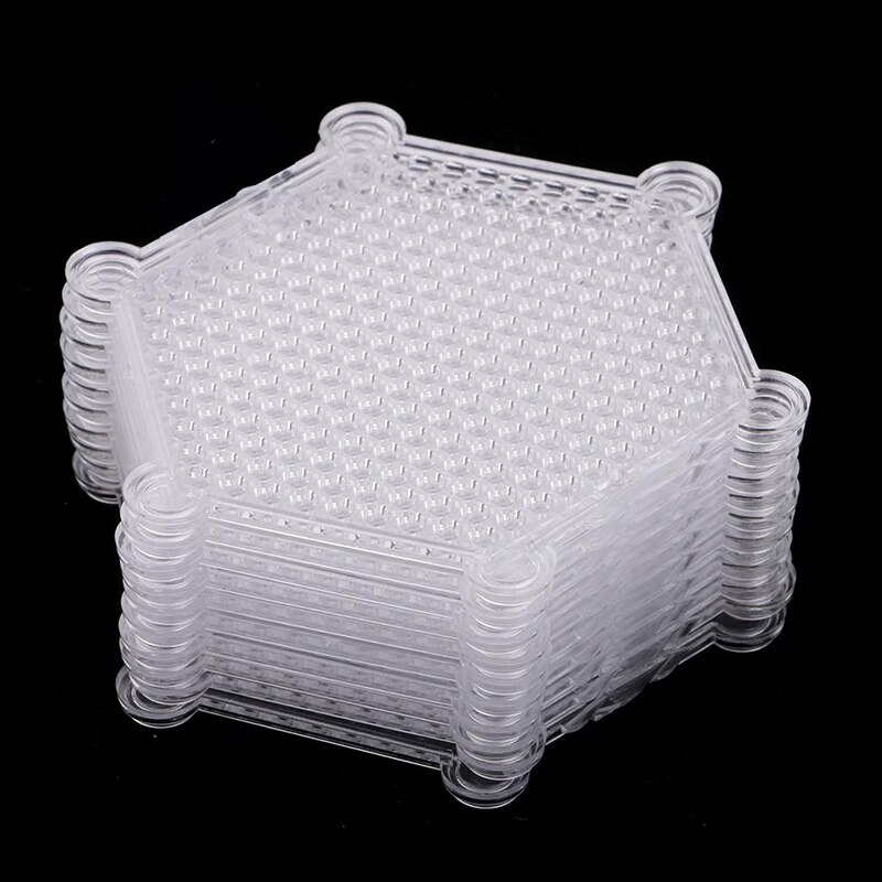 5 Stuks 1 Bag Hama Kralen Voor Kids Zekering Kralen Puzzel Pegboards Patronen Diy Speelgoed Puzzels Template Model Building Kit