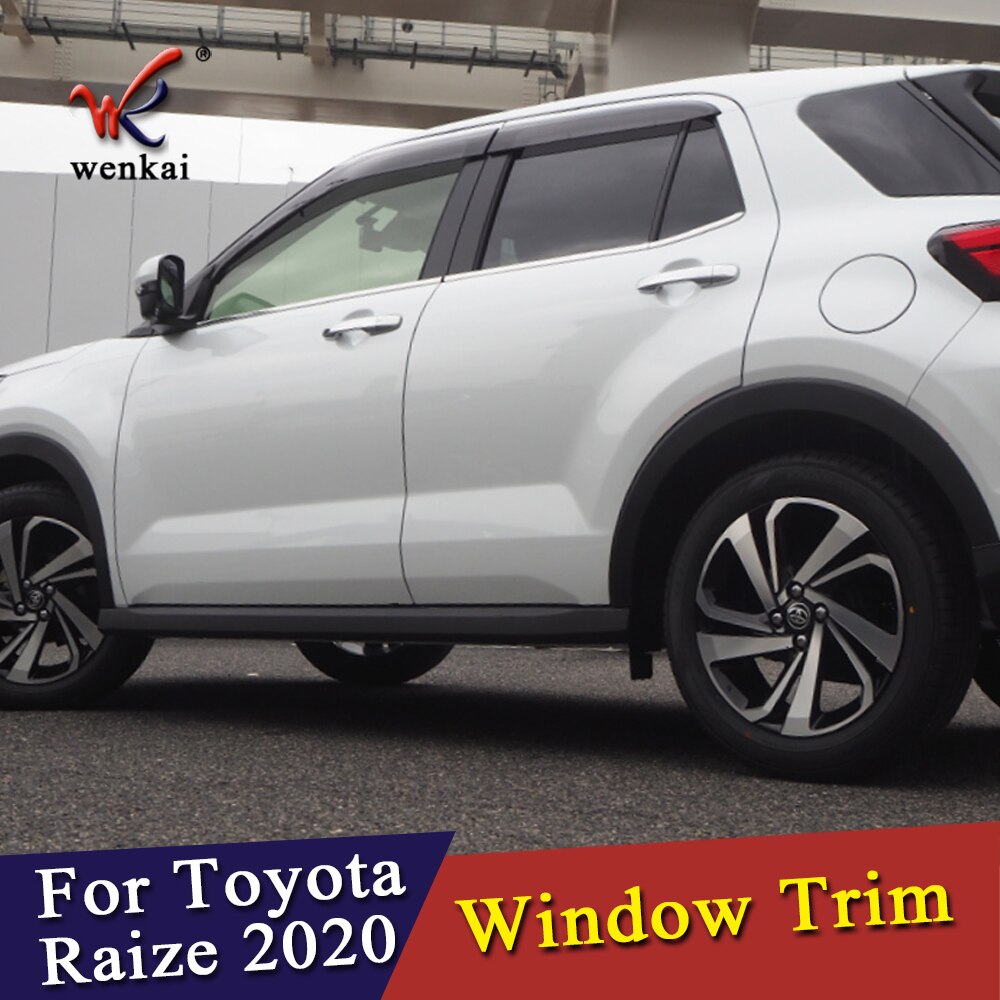 Stainless Steel Bottom Window SIll Trim For Toyota Raize Car Accessories Stainless Steel Bottom Window SIll Trim