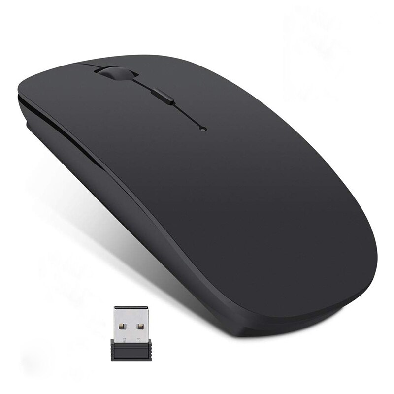 Draadloze muis usb computermuis mini ergonomische optische stille pc-muis 2.4 ghz energiebesparende kantoormuis voor laptop pc notebook