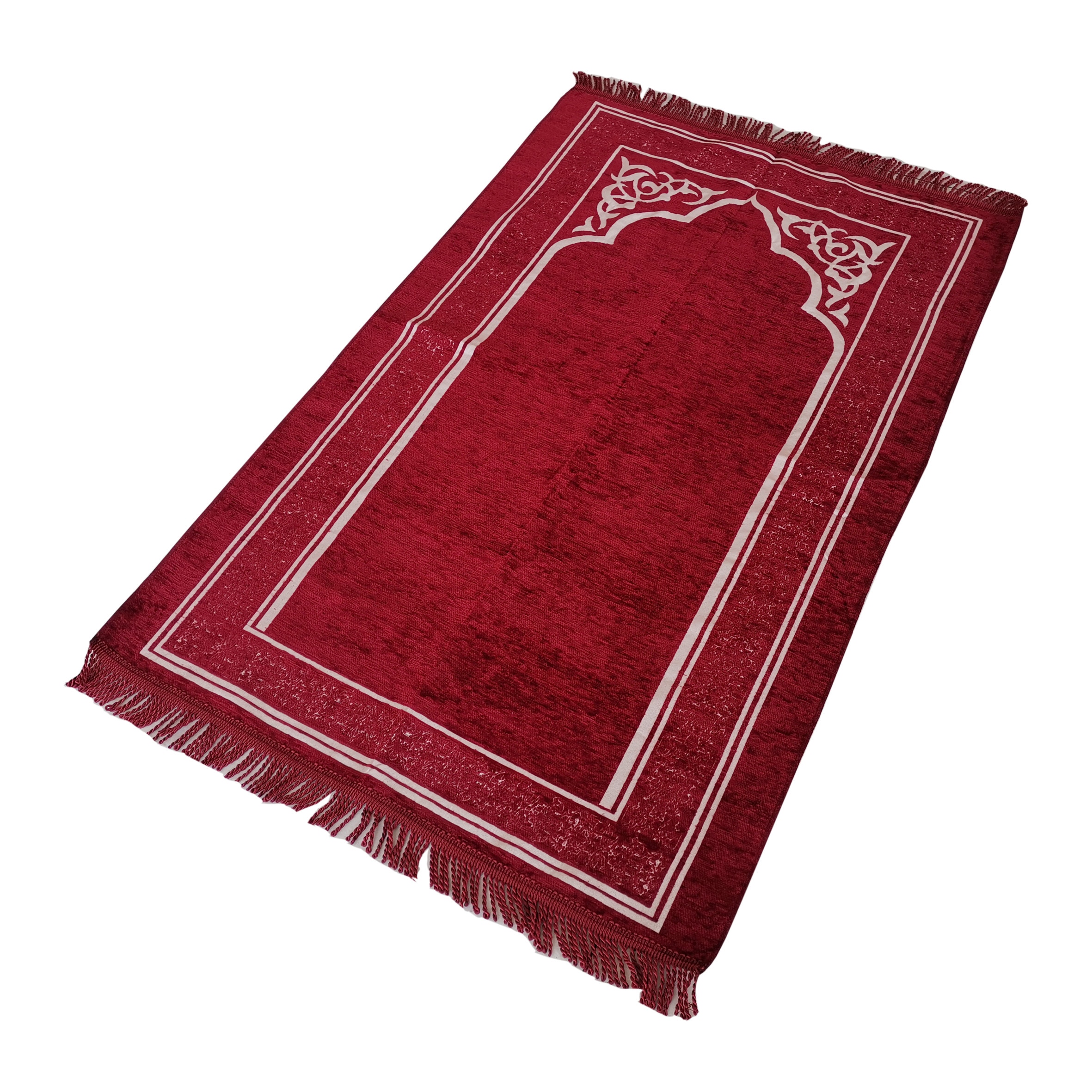 Tapis de prière musulman de voyage, boîte B, avec sac de transport, en Polyester, Portable, 70x110cm