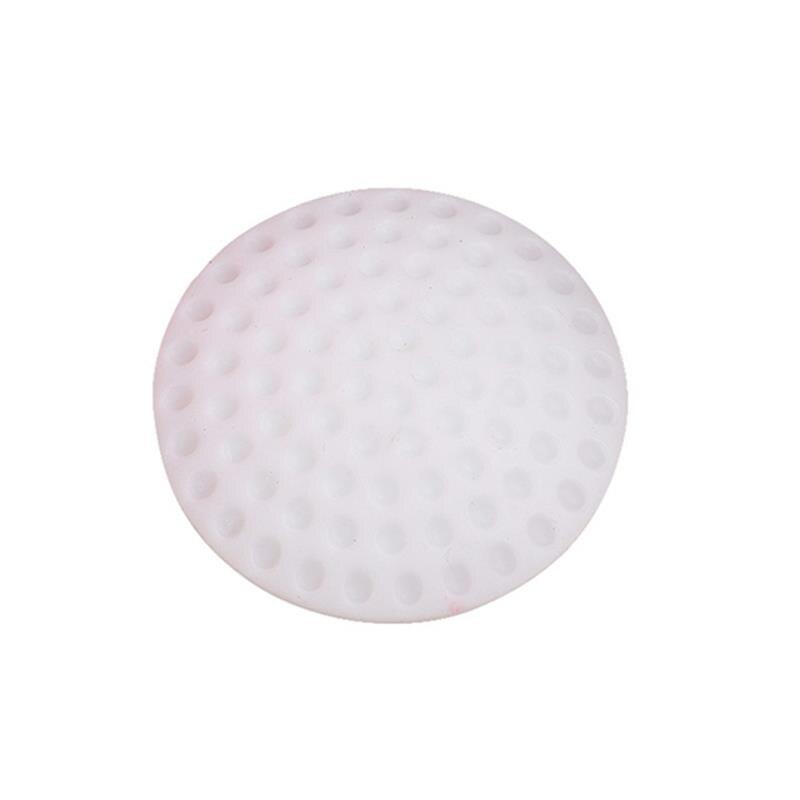 Tope de puerta autoadhesivo para el cuidado del bebé, almohadilla protectora de goma para cerradura de guardabarros, a prueba de golpes, 4 piezas: White 1pc