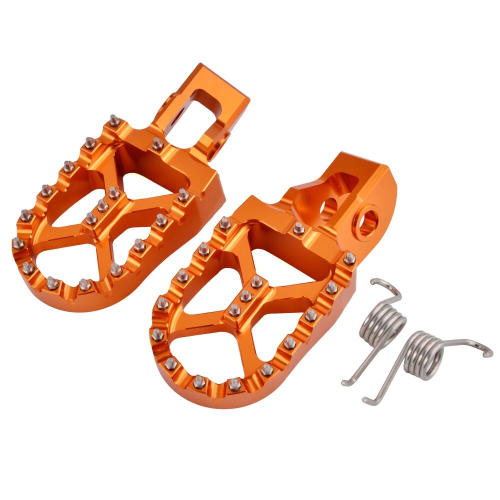 CNC Foot Pegs Pedal Footrests For KTM 125 150 200 250 300 350 450 500 SX SXF EXC EXCF XC XCF XCW -2022 SX125 SX150