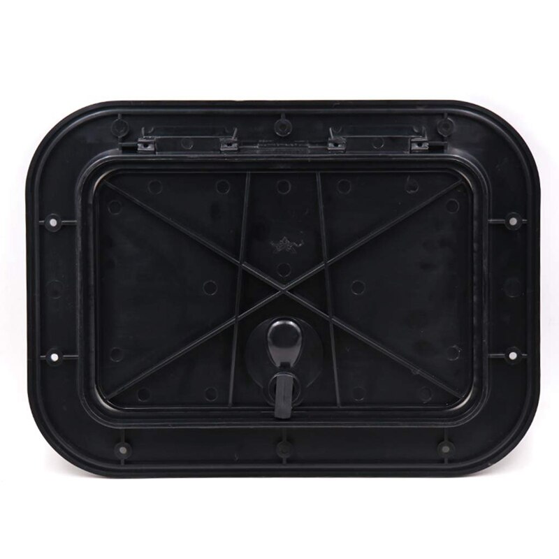 Couvercle de plaque d&#39;accès de plateforme Marine, trappe d&#39;inspection extractible avec loquet pour bateau Kayak canoë, 14.96x11.02 pouces/380x280mm