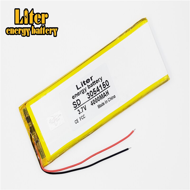 Beste batterij 1PCS lithium-polymeer batterijen 0354150 3054150 3.7V 3055150 4000 mah tablet MID ingebouwde