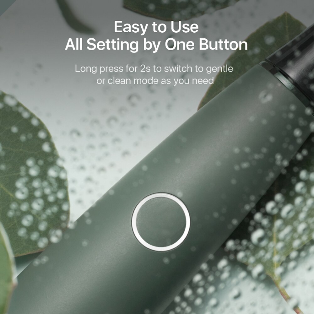 Oclean-cepillo de dientes eléctrico inteligente Air 2, dispositivo de limpieza dental sónico, carga rápida, IPX7, sin ruido, los últimos 40 días