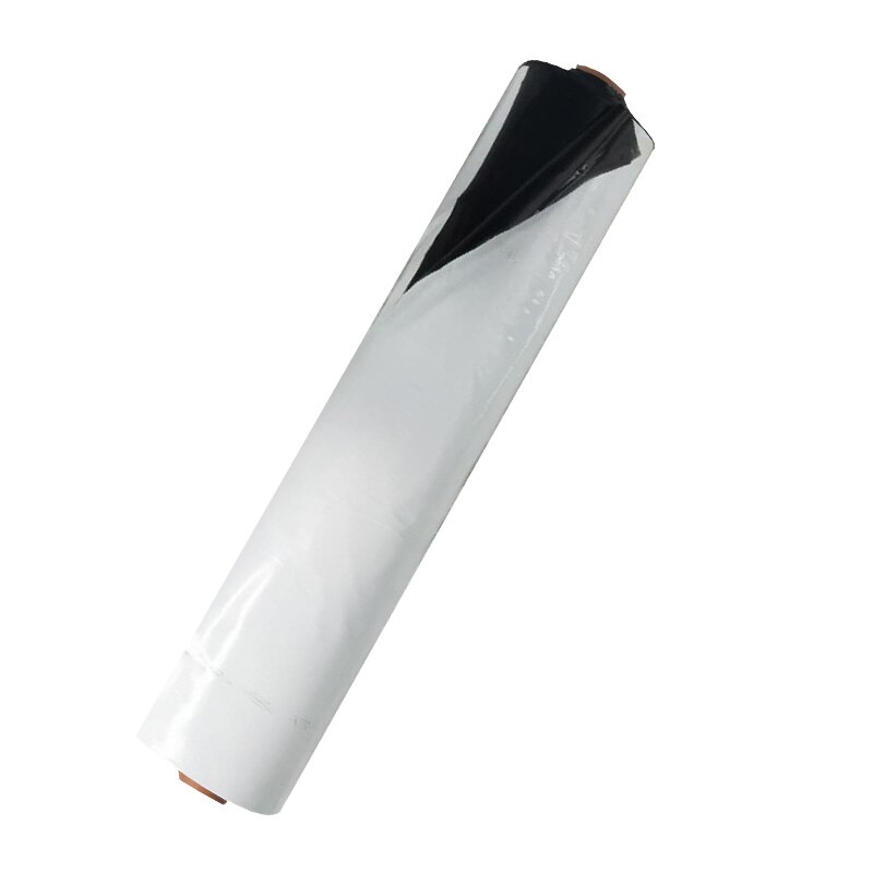 2M Wide Black and White Film Agricultural Sun Shade Keep Warm Film 0.12mm Thickness Plastic Cover Film