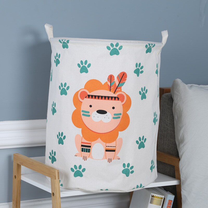 Panier de rangement pour vêtements sales, 1 pièce, Art du tissu, géométrie pliante, seau de rangement pour vêtements sales, jouets, linge, 40x50cm: 02