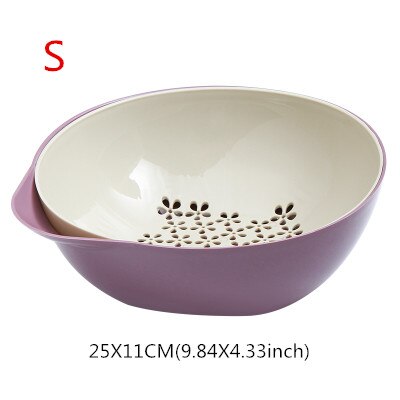 Portable Plastic Basins Outdoor Folding Bucket Fruit Washbasin Fishing Camping Car Wash Container Bathroom Accessories: D Light Purple S