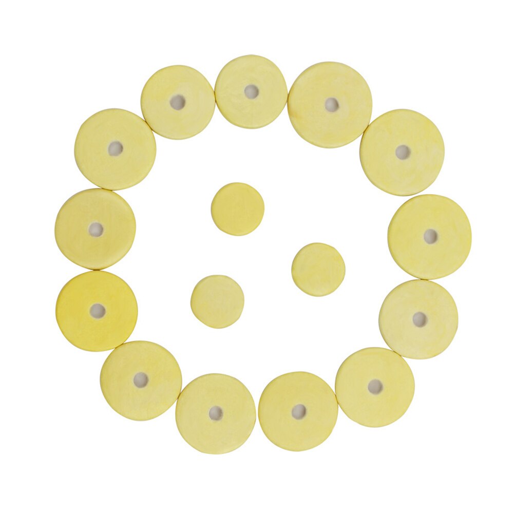 16pcs Accessories Lightweight Open Hole Musical Practical Flute Pad Set Replacement Woodwind Repair Instrument DIY Portable