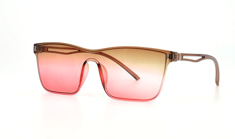 Kantløse solbriller i ét stykke med europæiske og amerikanske slikfarvede solbriller til damer: Y3