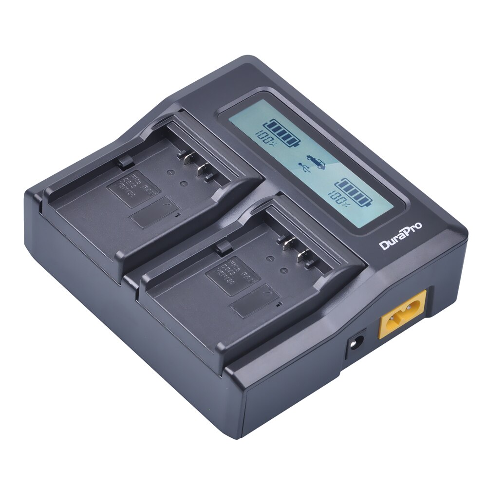 1PC LCD Dual Schnell Ladegerät Universal- für CGR-D54 CGA-D54S VW-VBN130 VBN260 VBN390 VW-VBD58 VBD78 AG-DVC30 DVX100A Batterie