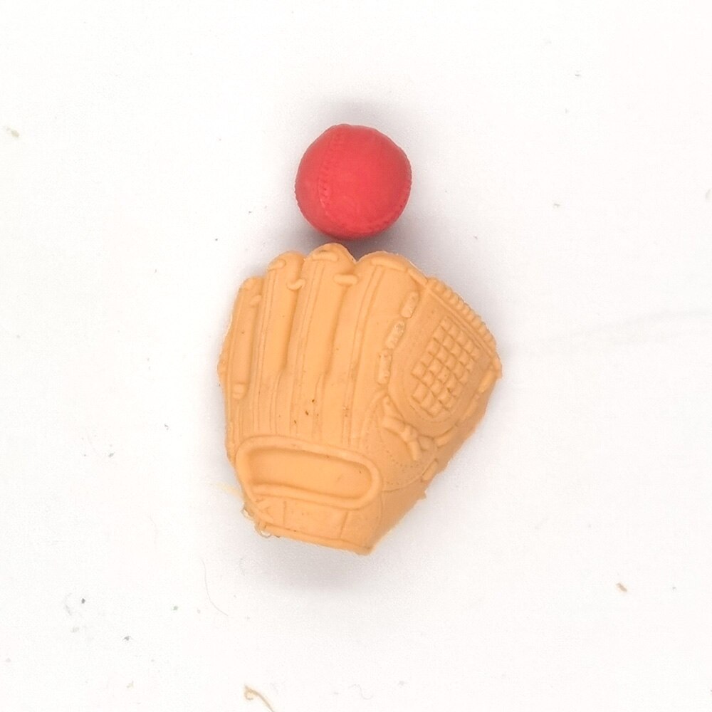 Ball Game Eraser Novelty Kids Prize Mini Sports Rubber Eraser as School for Kids 50pcs / lot: NO.6