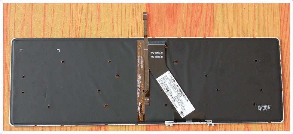 Teclado portátil búlgaro para Acer Aspire VN7-571 VN7-571G retroiluminación BG