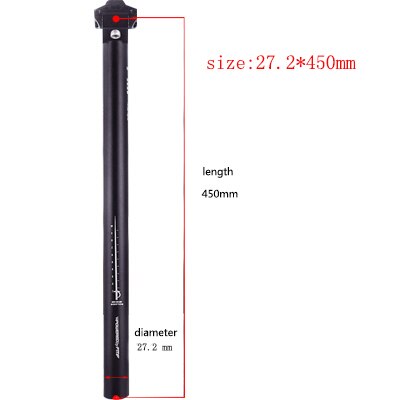MTB Fahrrad Sattelstütze Berg Rennrad Verlängerung Sitz Post Rohr Aluminium Legierung Mehrere Größen Lange Fest Ausrüstung Sattel Pol: 27.2-450