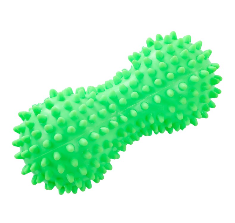 Jordnøddeform massagebold fitness sport træning kropsstress pvc fod spids muskel massage bold hånd spids fysioterapi bold: Klar