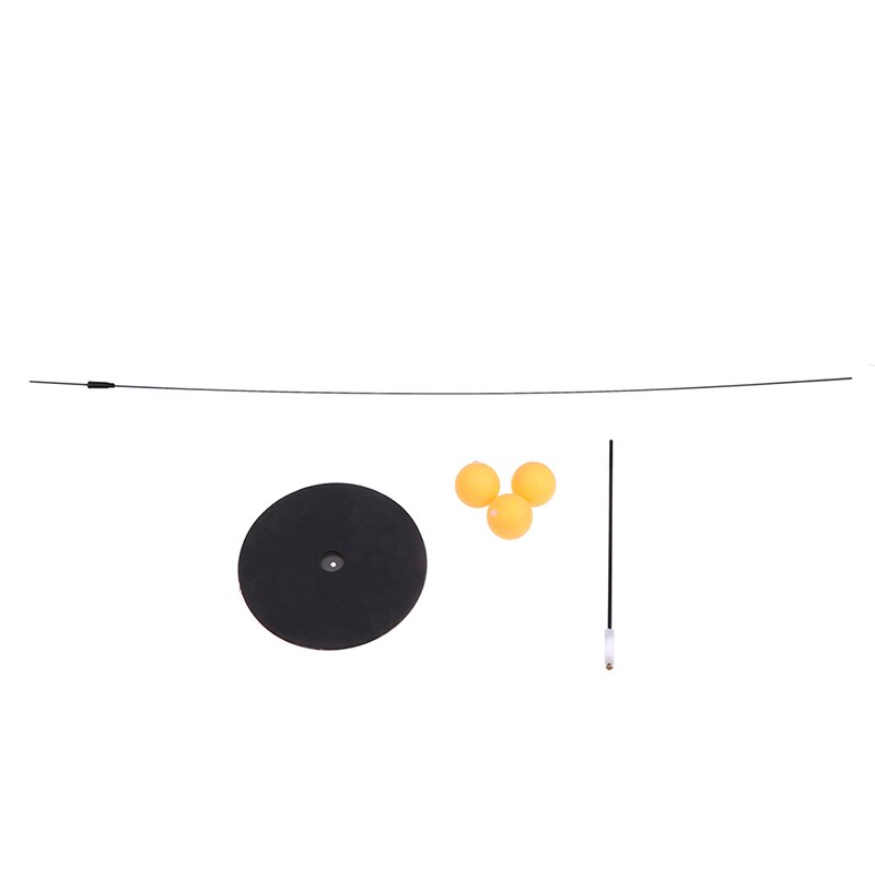 Trainer Self-study Machine Table Tennis Ball Set Home Exercise Portable Ping Pong Training Tool Soft Shaft Practice