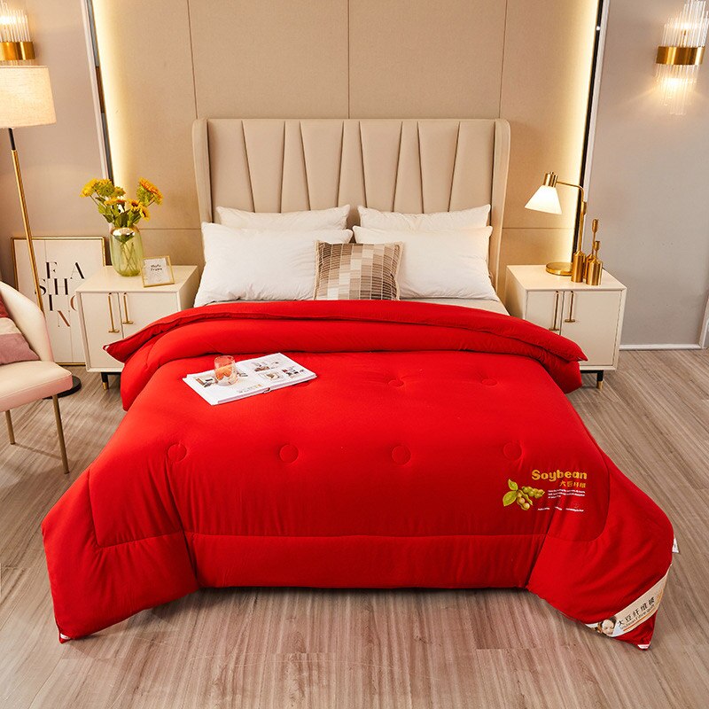 Super Warm Quilt Spring Plush Winter Blanket 1.5kg Single Quilt Thickened Warm Autumn Comforter Core: Yellow