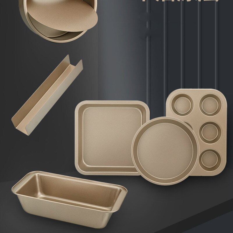 Cake Mold Bakeware Set Kitchen Oven Tool Non Stick Bakery Pastry Accessories Eco Friendly Bakeware Set Gateau Home Kitchen DB60H