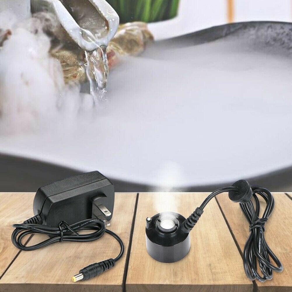 Mist Maker Fogger Water Fountain Pond Air Humidifier Purifier Indoor Outdoor Garden Garden Supplies DC24V TB