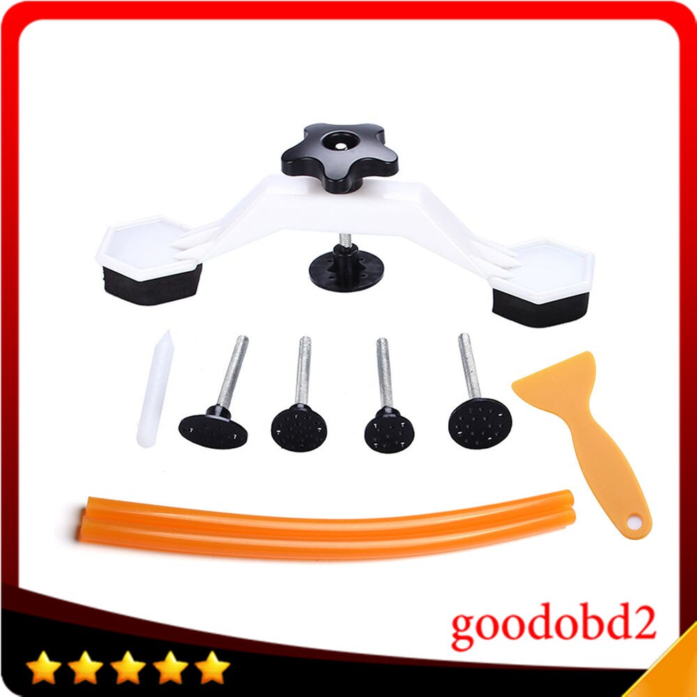 Car Tool Paintless Dent Puller Pulling Bridge Hand Tool Car Dent Repair Tools for 4S Shop / DIY Repair Man / Car Repair Store: White