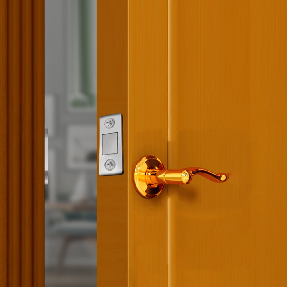 Strong Magnetic Door Closer Cabinet Door Catch Latch Furniture Doors Magnet Stop for Closet Cupboard Furniture Hardware