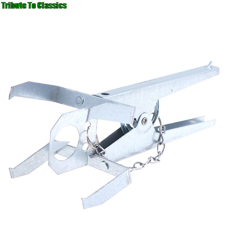 Reusable Multifunction Galvanised Mole Trap Control Durable Claw Easy Setup Catching Scissor Type Eliminator Garden