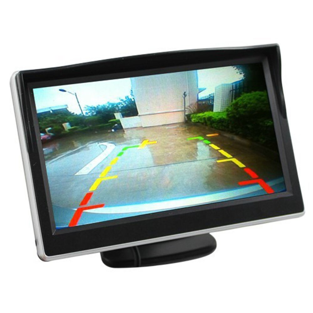 Hd Achteruitkijkspiegel Screen 5 Inch Av Scherm Auto Monitor Achteruitrijcamera Backup Reverse Mirror Monitor