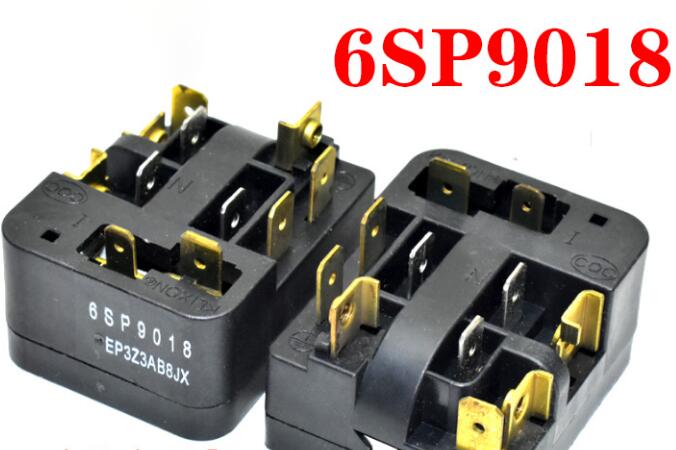 1pcs for Refrigerator fittings freezer PTC starter thermal protector relay 6SP9009 6SP9015 6SP9018 6SP9030 6SP9083