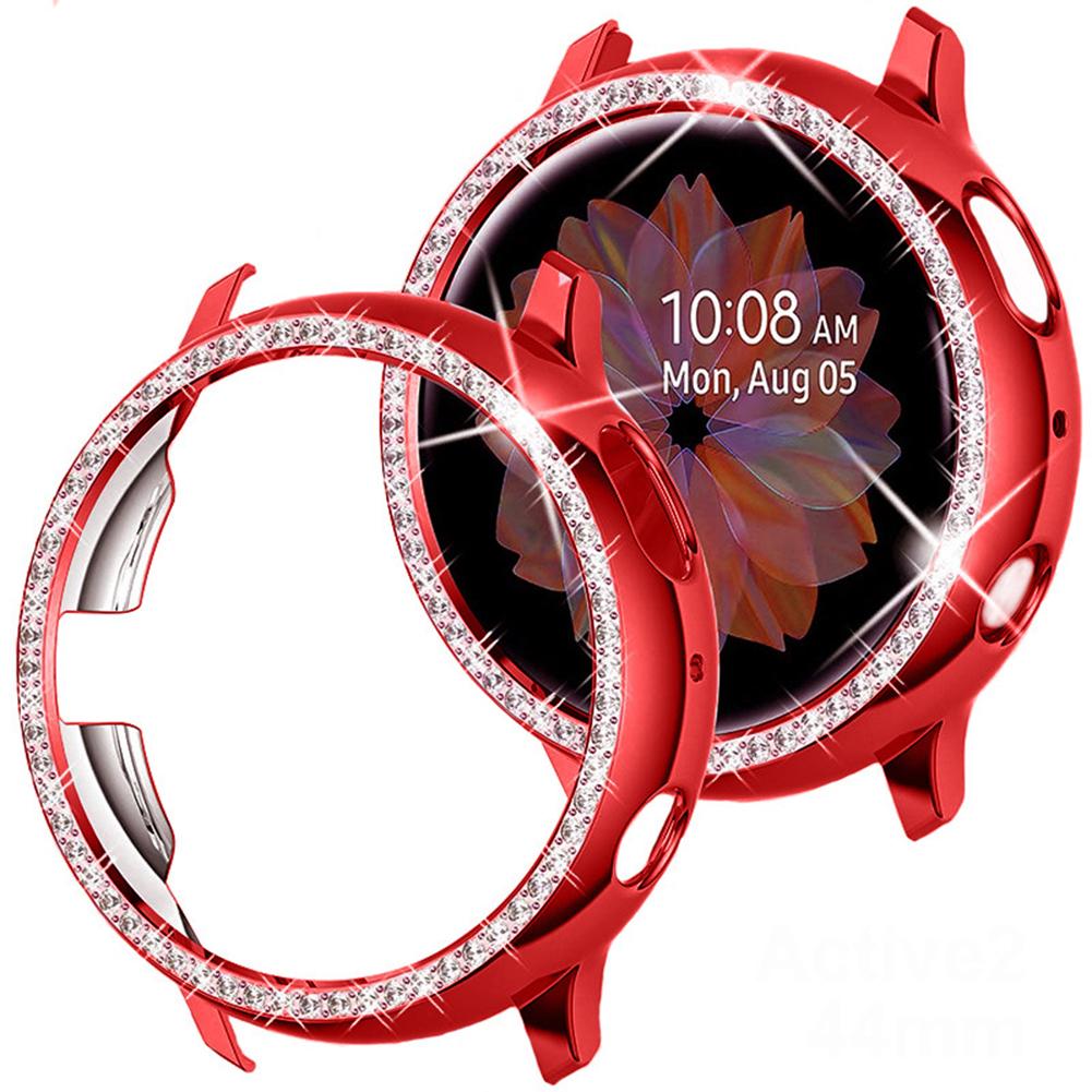 Protective Case For Samsung Galaxy Watch Active 2 40mm/44mm Cover Bumper Accessories Protector Full Coverage Screen Protection