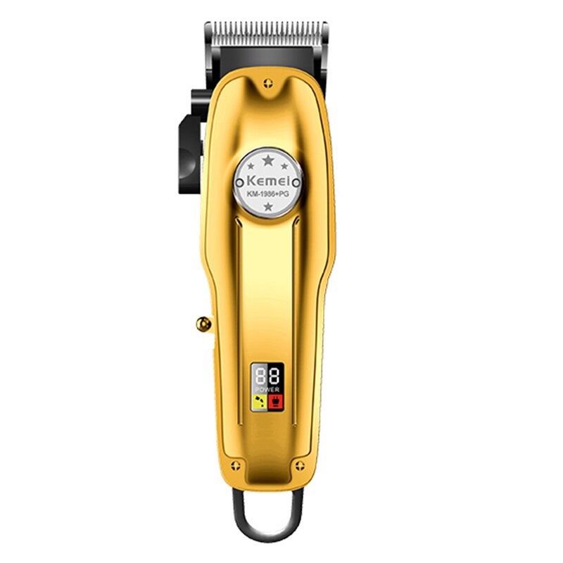 rechargeable barber hair clipper electric hair trimmer taper lever hair cutter machine cordless cord haircut tool