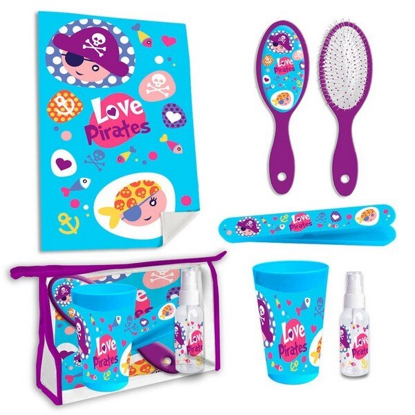 Schule Toilette Tasche Liebe Piraten