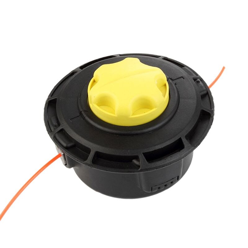 Universal Grass Trimmer Head 2 Lines String Brush Cutter Lawn Mower Garden Tools 23GB: Default Title