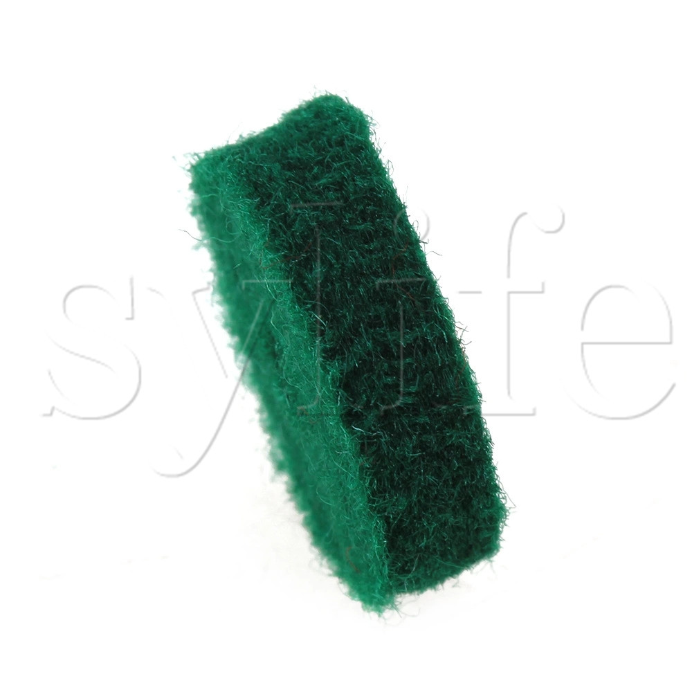 5pcs Felt Front Rail Regulating Punchings Piano Repair Schaff Supply Parts Green